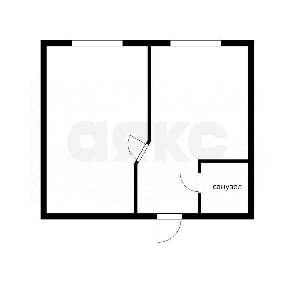 Фото №10: 2-комнатная квартира 44 м² - Сириус, Мирный, ул. Ружейная, 37