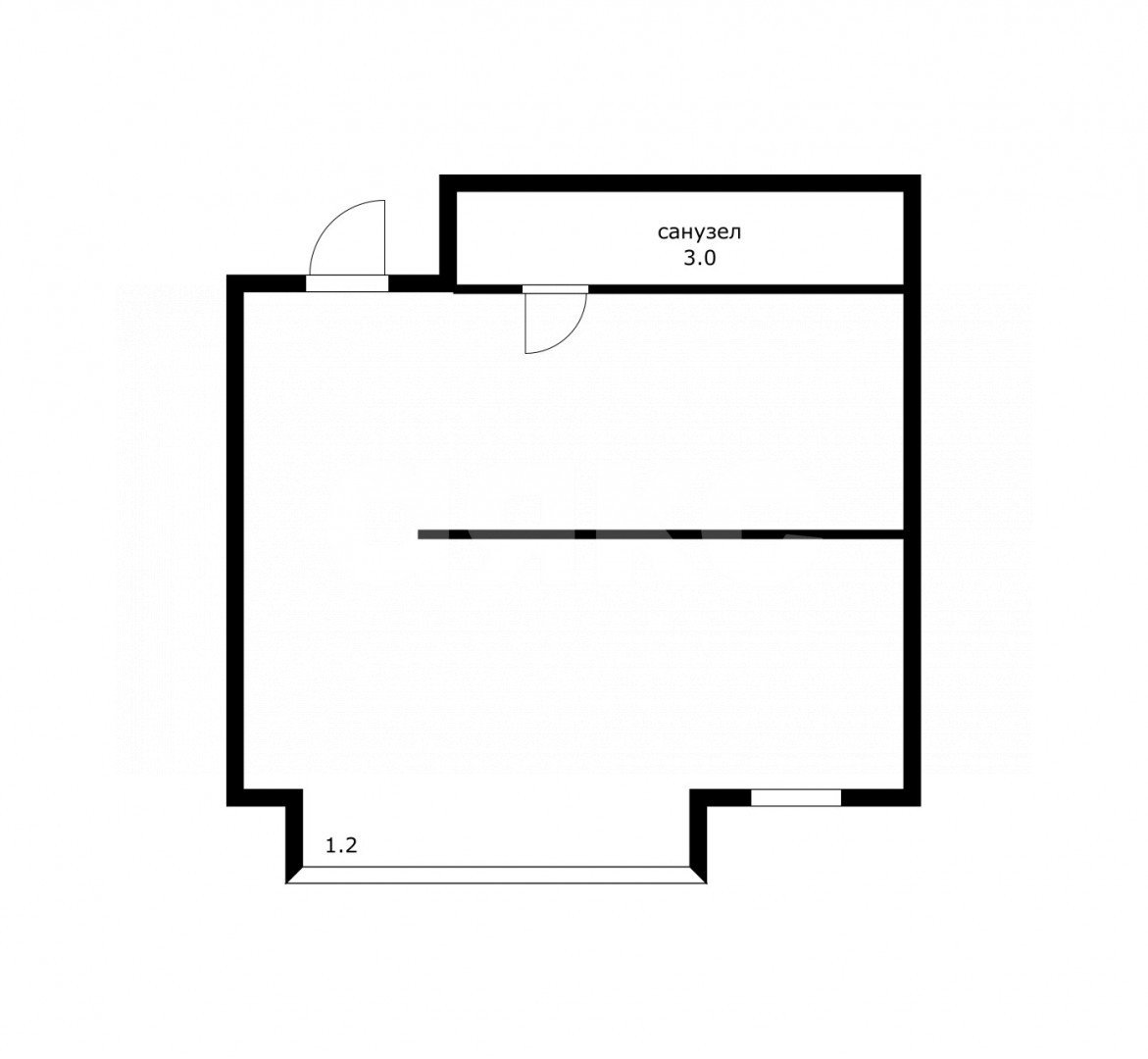 Фото №6: 1-комнатная квартира 29 м² - Сочи, КСМ, ул. Пластунская, 194/5