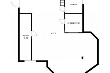 Фото №5: 2-комнатная квартира 44 м² - Сочи, мкр. КСМ, ул. Пластунская, 194/14