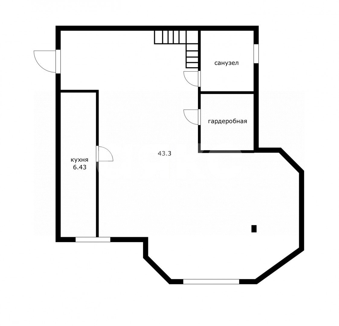 Фото №5: 2-комнатная квартира 44 м² - Сочи, КСМ, ул. Пластунская, 194/14