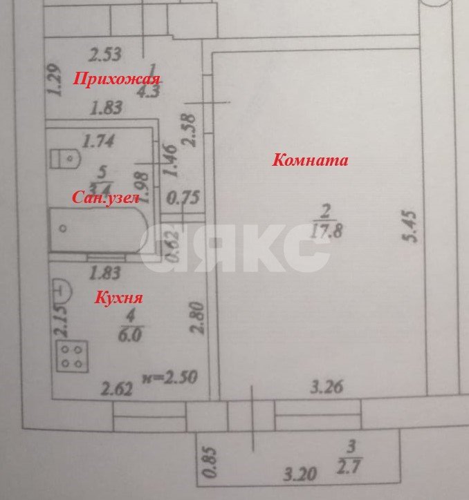 Фото №15: 1-комнатная квартира 31 м² - Темрюк, ул. Таманская, 58