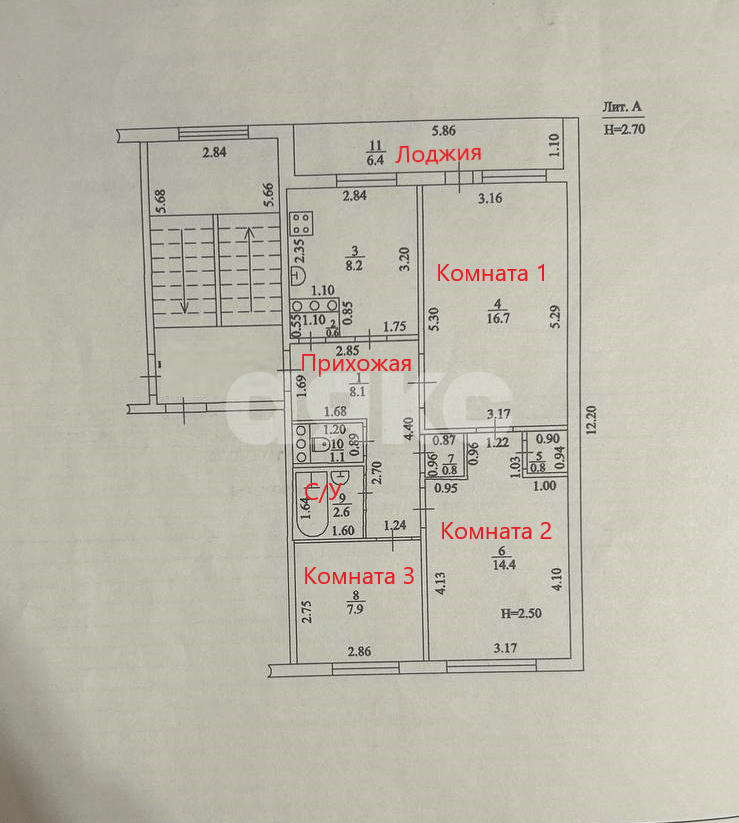 Фото №23: 3-комнатная квартира 61 м² - Темрюк, ул. Макарова, 4