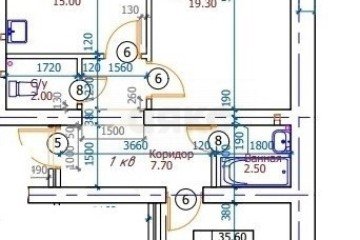 Фото №2: 2-комнатная квартира 66 м² - Михайловск, п. коттеджный  Адмирал, б-р Михайловский, 29