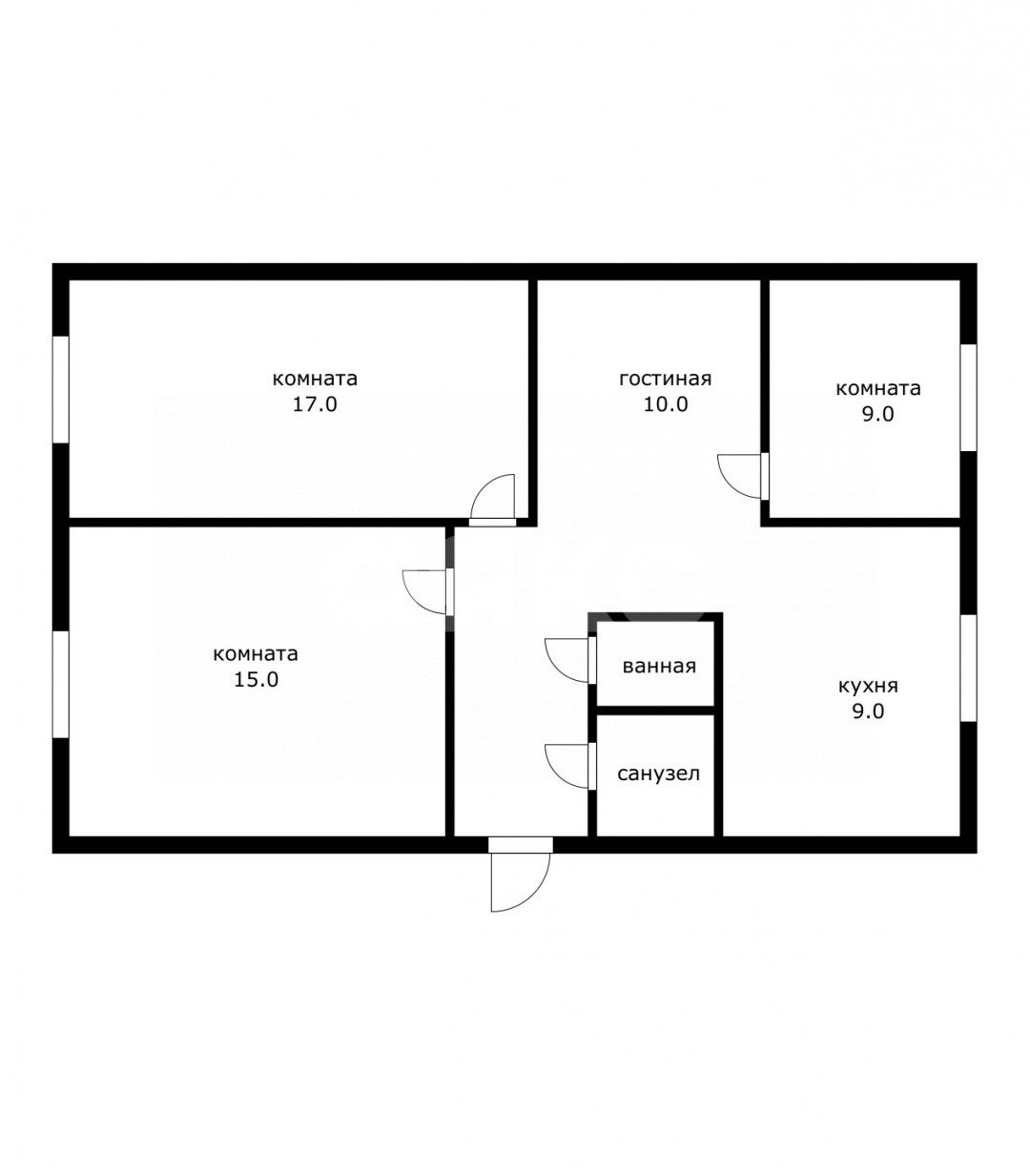 Фото №22: 3-комнатная квартира 72 м² - Сочи, Адлер, ул. Голубые Дали, 2