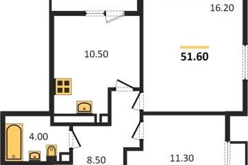 Фото №1: 2-комнатная квартира 51 м², 12/15 эт. - Краснодар, мкр. жилой комплекс Южане, ул. Даниила Смоляна, 71к2