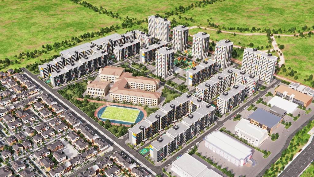 Фото №3: 2-комнатная квартира 63&nbsp;м², 11/15&nbsp;эт. - Краснодар, Прикубанский внутригородской округ, мкр. жилой комплекс Южане, ул. Даниила Смоляна, 71к2
