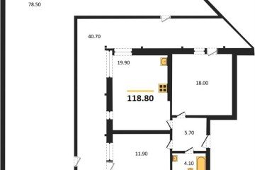 Фото №1: 2-комнатная квартира 178 м², 2/16 эт. - Краснодар, мкр. жилой комплекс Самолёт-3, ул. Константина Гондаря, 91