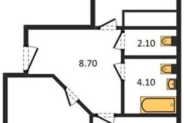 Фото №1: 2-комнатная квартира 62 м², 21/24 эт. - Краснодар, мкр. ЖК Все Свои Вип, ул. Колхозная, 5/2
