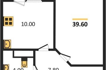 Фото №1: 1-комнатная квартира 38 м², 24/24 эт. - Краснодар, мкр. ЖК Все Свои Вип, ул. Колхозная, 5/2