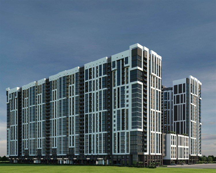 Фото №6: 1-комнатная квартира 39&nbsp;м², 3/23&nbsp;эт. - Краснодар, Карасунский внутригородской округ, Камвольно-суконный Комбинат, мкр. ЖК Урал