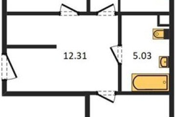 Фото №1: 2-комнатная квартира 68&nbsp;м², 12/24&nbsp;эт. - Краснодар, мкр. Черёмушки, ул. Обрывная, 132/1к4