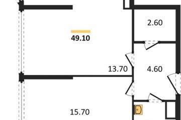 Фото №1: 2-комнатная квартира 49 м², 16/16 эт. - Краснодар, мкр. жилой комплекс Самолёт-6,