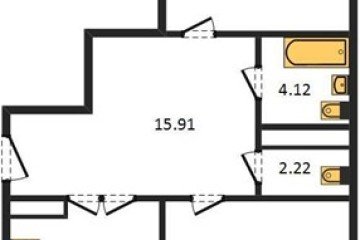 Фото №1: 2-комнатная квартира 83 м², 20/21 эт. - Краснодар, мкр. жилой комплекс Режиссёр, ул. Уральская, 100/6