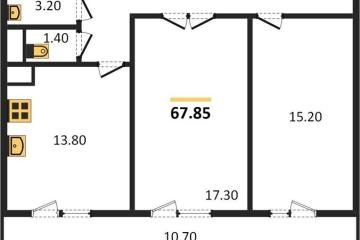 Фото №1: 2-комнатная квартира 67 м², 7/12 эт. - Краснодар, мкр. 9-й километр, ул. Ярославская, 115