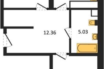 Фото №1: 2-комнатная квартира 66 м², 3/24 эт. - Краснодар, мкр. Черёмушки,