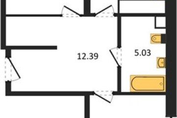 Фото №1: 2-комнатная квартира 67 м², 18/24 эт. - Краснодар, мкр. Черёмушки,
