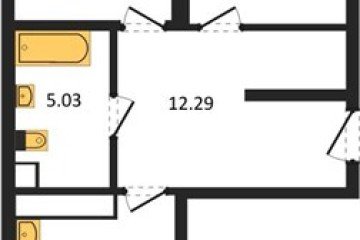 Фото №1: 2-комнатная квартира 66 м², 3/24 эт. - Краснодар, мкр. Черёмушки,
