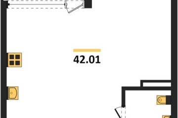 Фото №1: 1-комнатная квартира 42 м², 10/24 эт. - Краснодар, мкр. Черёмушки,