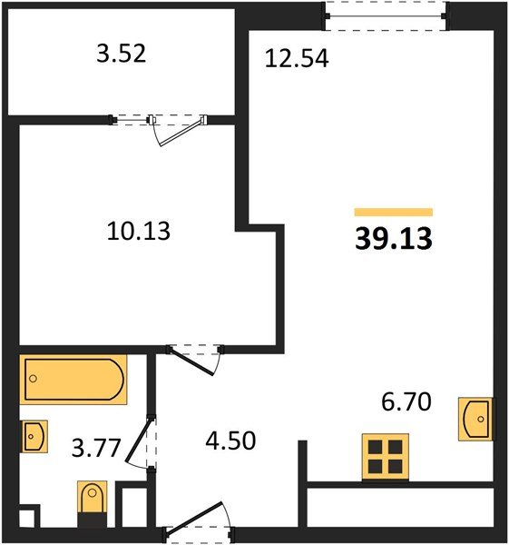 Фото №1: 1-комнатная квартира 41&nbsp;м², 8/18&nbsp;эт. - Краснодар, Карасунский внутригородской округ, Хлопчато-бумажный Комбинат, мкр. жилой квартал Патрики