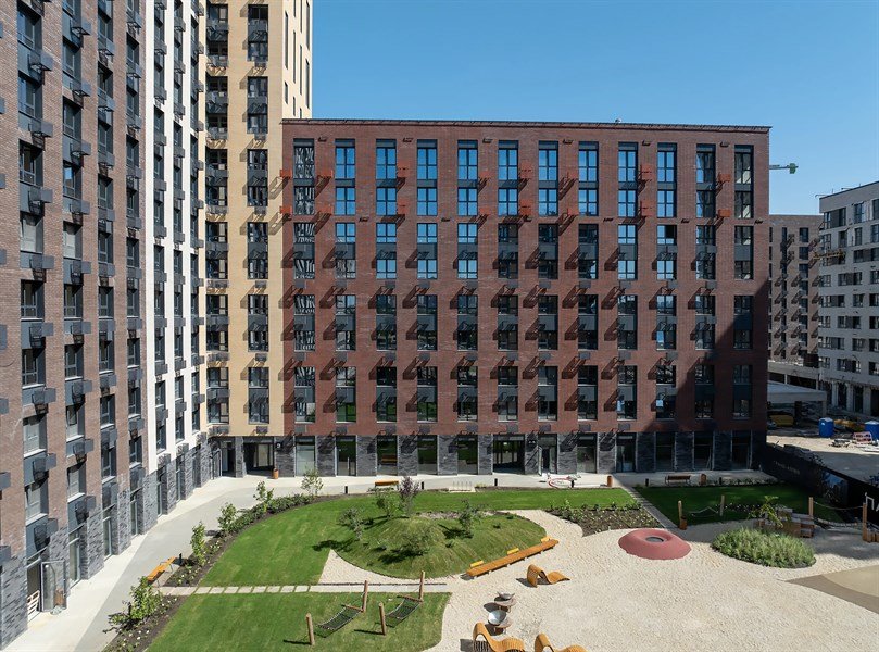 Фото №8: 1-комнатная квартира 41&nbsp;м², 8/18&nbsp;эт. - Краснодар, Карасунский внутригородской округ, Хлопчато-бумажный Комбинат, мкр. жилой квартал Патрики