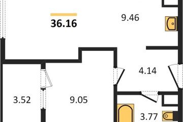 Фото №1: 1-комнатная квартира 37 м², 15/18 эт. - Краснодар, мкр. жилой квартал Патрики,