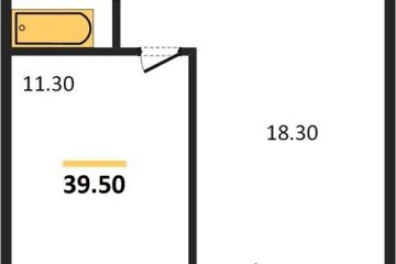 Фото №1: 1-комнатная квартира 40 м², 14/23 эт. - Краснодар, мкр. жилой комплекс Отражение,