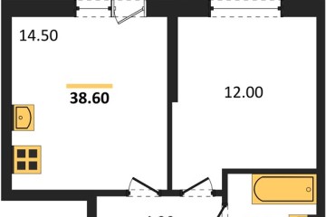 Фото №1: 1-комнатная квартира 38 м², 2/24 эт. - Краснодар, мкр. Черёмушки, ул. Новороссийская, 96