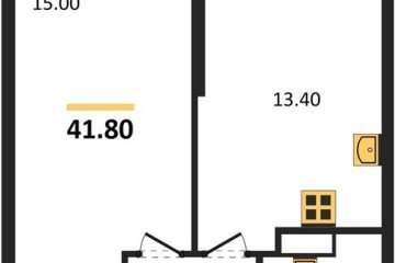 Фото №1: 1-комнатная квартира 41 м², 3/24 эт. - Краснодар, мкр. Черёмушки, ул. Новороссийская, 96