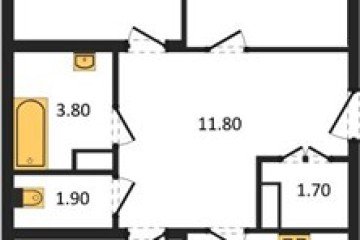 Фото №1: 3-комнатная квартира 101 м², 18/24 эт. - Краснодар, мкр. Черёмушки, ул. Новороссийская, 96