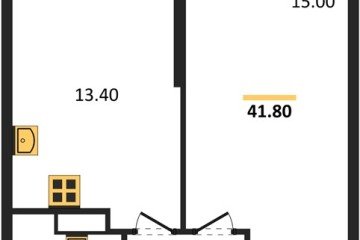 Фото №1: 1-комнатная квартира 41 м², 5/24 эт. - Краснодар, мкр. Черёмушки, ул. Новороссийская, 96