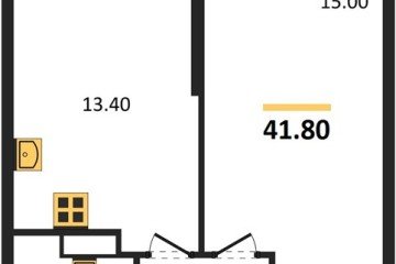 Фото №1: 1-комнатная квартира 41 м², 9/24 эт. - Краснодар, мкр. Черёмушки, ул. Новороссийская, 96