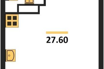 Фото №1: Студия 27 м², 6/16 эт. - Краснодар, мкр. жилой комплекс Самолёт-6,