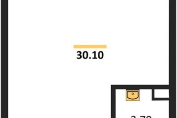 Фото №1: Студия 30 м², 8/16 эт. - Краснодар, мкр. жилой комплекс Самолёт-6,