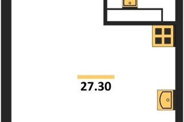 Фото №1: Студия 27 м², 12/16 эт. - Краснодар, мкр. жилой комплекс Самолёт-6,