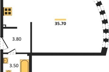 Фото №1: Студия 35 м², 2/16 эт. - Краснодар, мкр. жилой комплекс Самолёт-6,