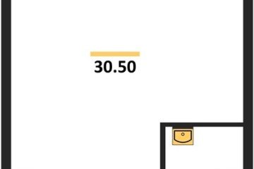Фото №1: Студия 30 м², 2/16 эт. - Краснодар, мкр. жилой комплекс Самолёт-6,