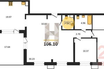 Фото №1: 3-комнатная квартира 106 м² - Армавир, мкр. 8-й, 8