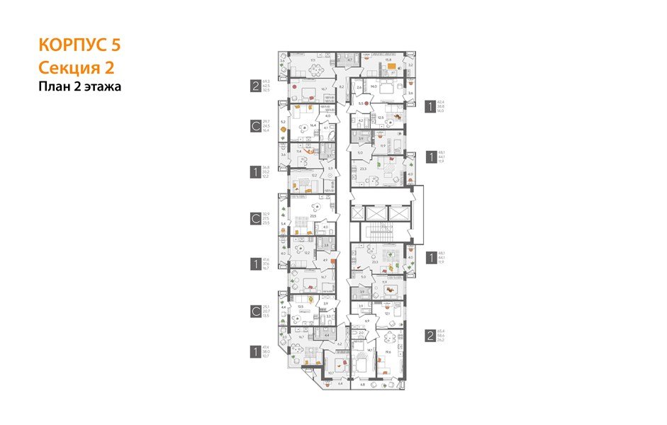 Фото №8: Студия 29&nbsp;м², 2/24&nbsp;эт. - Краснодар, Карасунский внутригородской округ, Черёмушки, мкр. ЖК Рекорд, ул. Новороссийская, 102/8к5