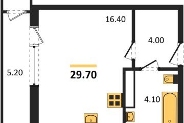 Фото №1: Студия 29 м², 17/24 эт. - Краснодар, мкр. ЖК Рекорд, ул. Новороссийская, 102/8к5