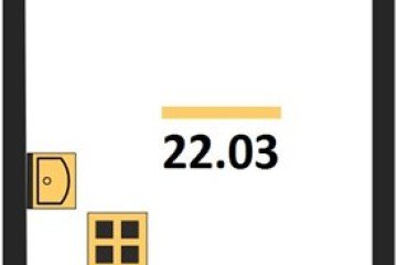 Фото №1: Студия 22 м², 5/16 эт. - Краснодар, мкр. ЖК Тёплые Края,