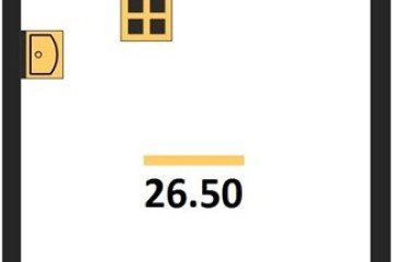 Фото №1: Студия 26 м², 5/16 эт. - Краснодар, мкр. жилой комплекс Самолёт-6,