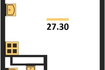 Фото №1: Студия 27 м², 15/16 эт. - Краснодар, мкр. жилой комплекс Самолёт-6,