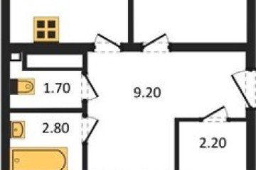 Фото №1: 3-комнатная квартира 82 м², 11/16 эт. - Краснодар, мкр. жилой комплекс Самолёт-6,