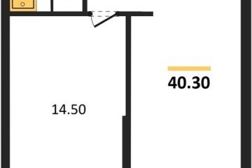 Фото №1: 1-комнатная квартира 40 м², 15/16 эт. - Краснодар, мкр. жилой комплекс Самолёт-6,