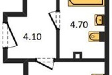 Фото №1: 1-комнатная квартира 44 м², 1/16 эт. - Краснодар, мкр. жилой комплекс Самолёт-6,