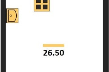 Фото №1: Студия 26 м², 9/16 эт. - Краснодар, мкр. жилой комплекс Самолёт-6,