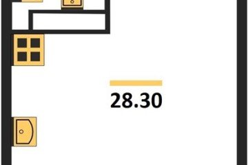 Фото №1: Студия 28 м², 16/16 эт. - Краснодар, мкр. жилой комплекс Самолёт-6,