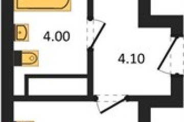 Фото №1: 1-комнатная квартира 43 м², 15/16 эт. - Краснодар, мкр. жилой комплекс Самолёт-6,