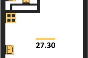 Фото №1: Студия 27 м², 15/16 эт. - Краснодар, мкр. жилой комплекс Самолёт-6,