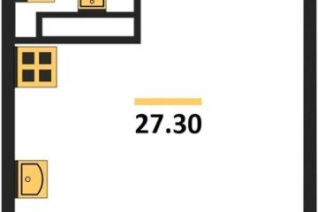 Фото №1: Студия 27 м², 10/16 эт. - Краснодар, мкр. жилой комплекс Самолёт-6,